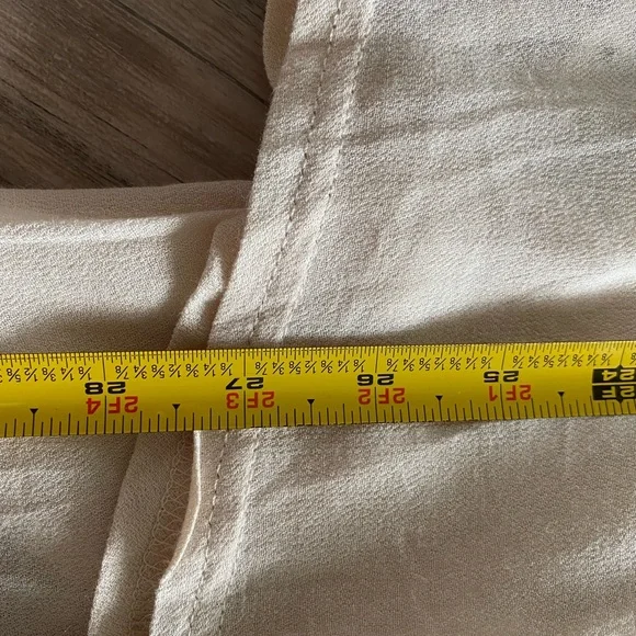 Miss Me Cream Drape Collar Cardigan- Size S - Picture 7 of 16